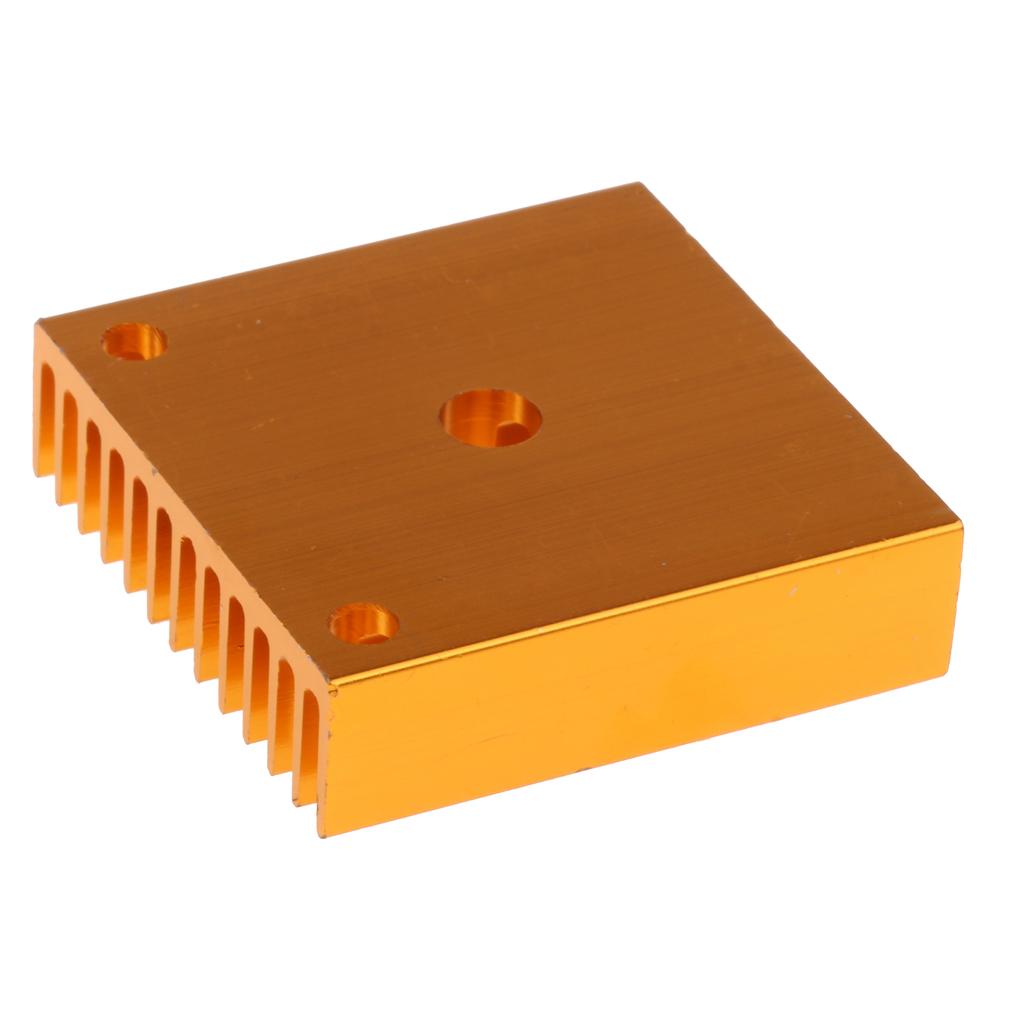 Gold Heatsink MK7/MK8 Extruder 3D Printer Parts Heat Sink Cooling Fin