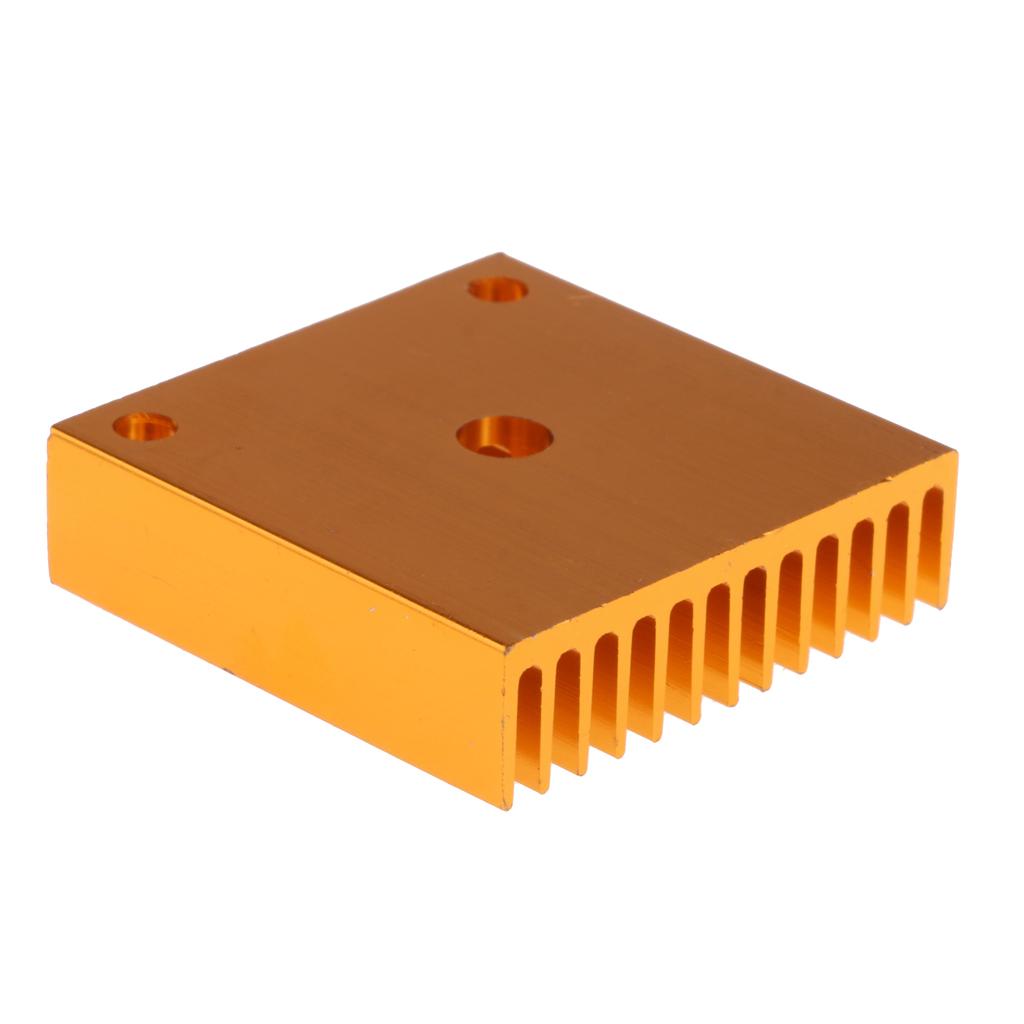 Gold Heatsink MK7/MK8 Extruder 3D Printer Parts Heat Sink Cooling Fin