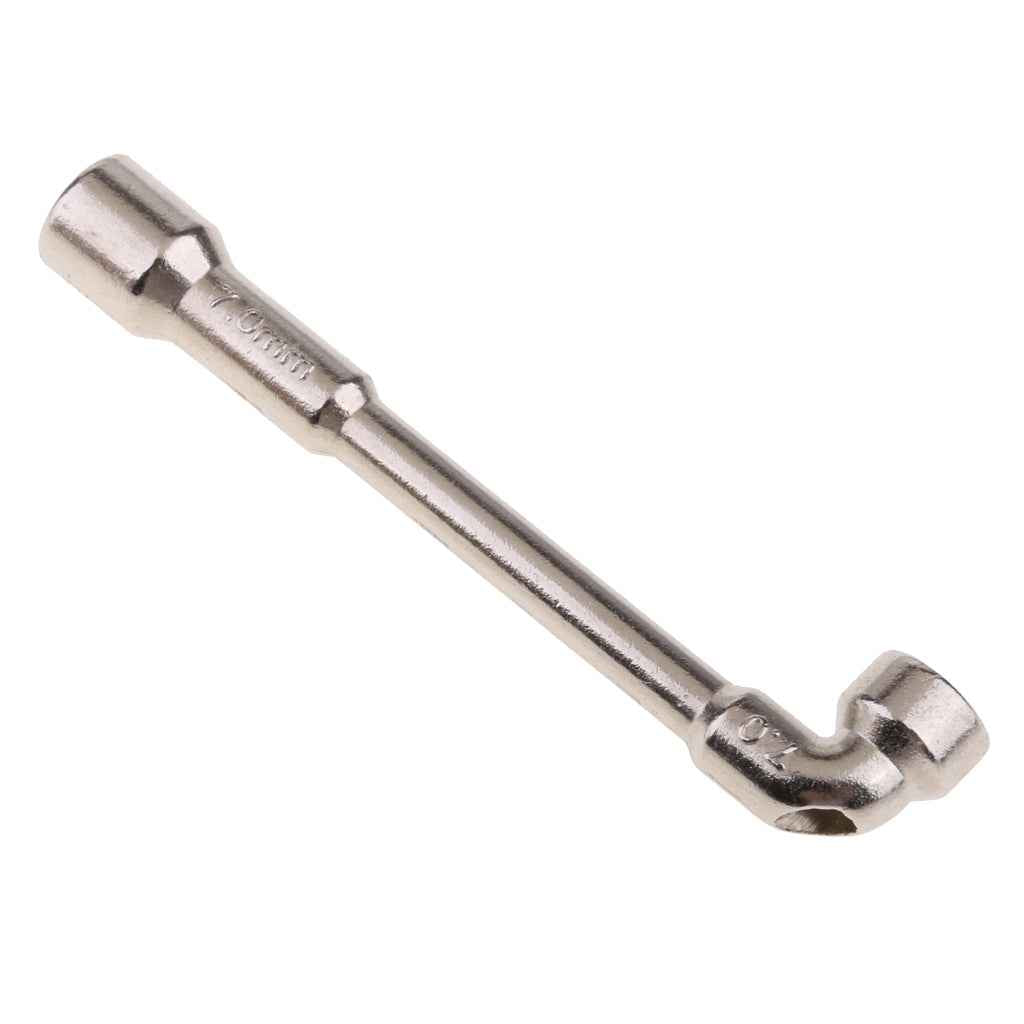 L-Type Angled Socket Wrench / Spanner with Thru Hole Metric 7mm