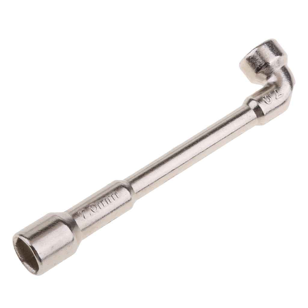 L-Type Angled Socket Wrench / Spanner with Thru Hole Metric 7mm