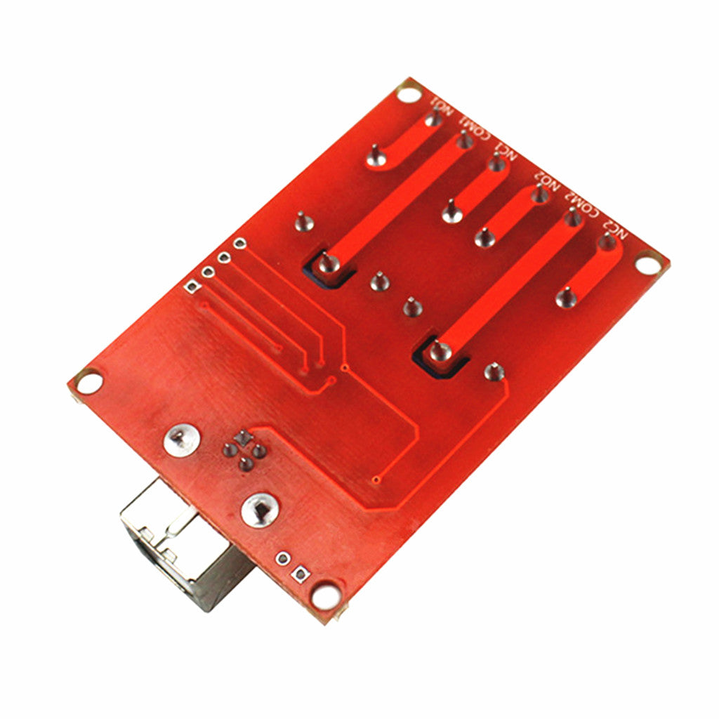 DC 5V 2 Channel Relay Module Drive Free Computer USB Control Switch