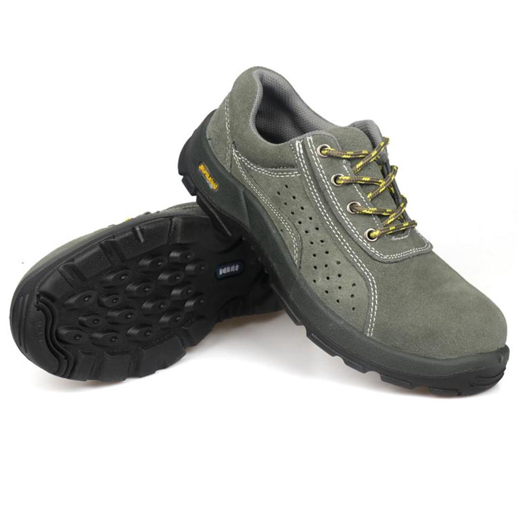 Safety Work Shoes Mens Steel Toe Puncture Proof Breathable EU 41 US 8 UK 7.5