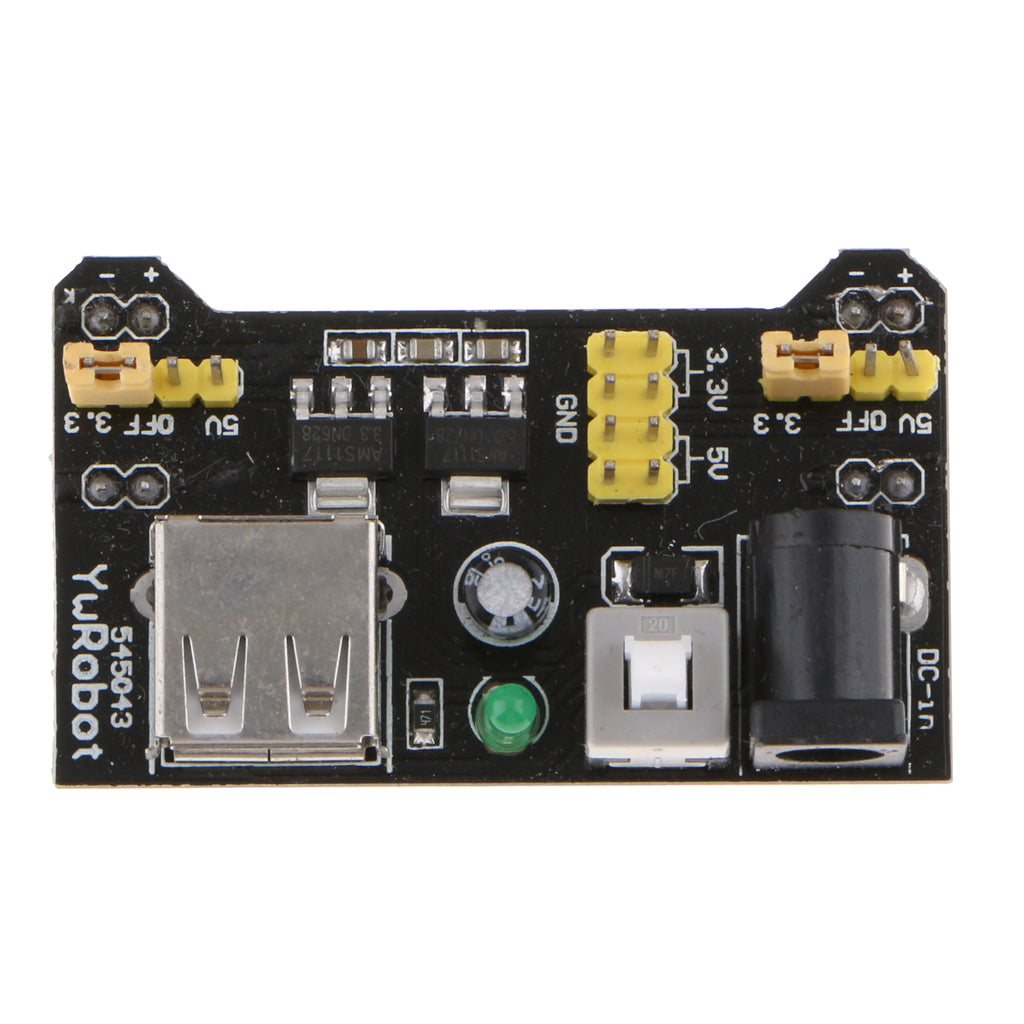 830 Tie Points Solderless Breadboard + Power Supply Module + Jumper Cables