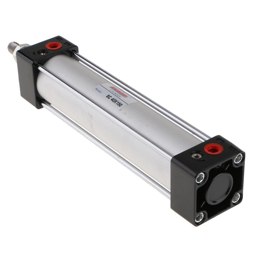 Pneumatic BSP Cylinders Air Cylinder Single Rod Cylinder SC40 SC40x150