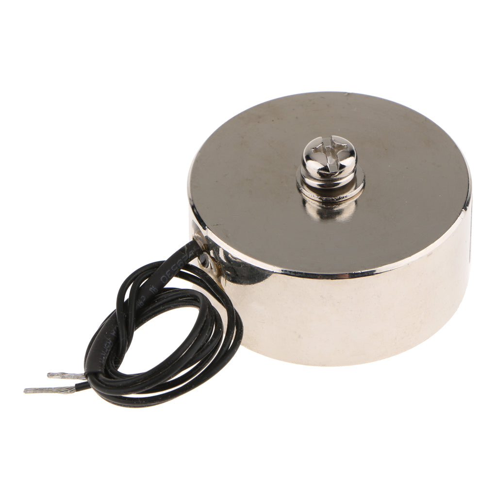 Electric Lifting Magnet Electromagnet Solenoid Lift Holding DC 24V 400N
