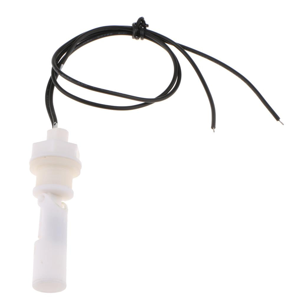 Liquid Water Level Sensor Horizontal Float Switch Tank Pool - White