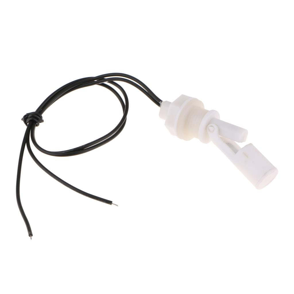 Liquid Water Level Sensor Horizontal Float Switch Tank Pool - White