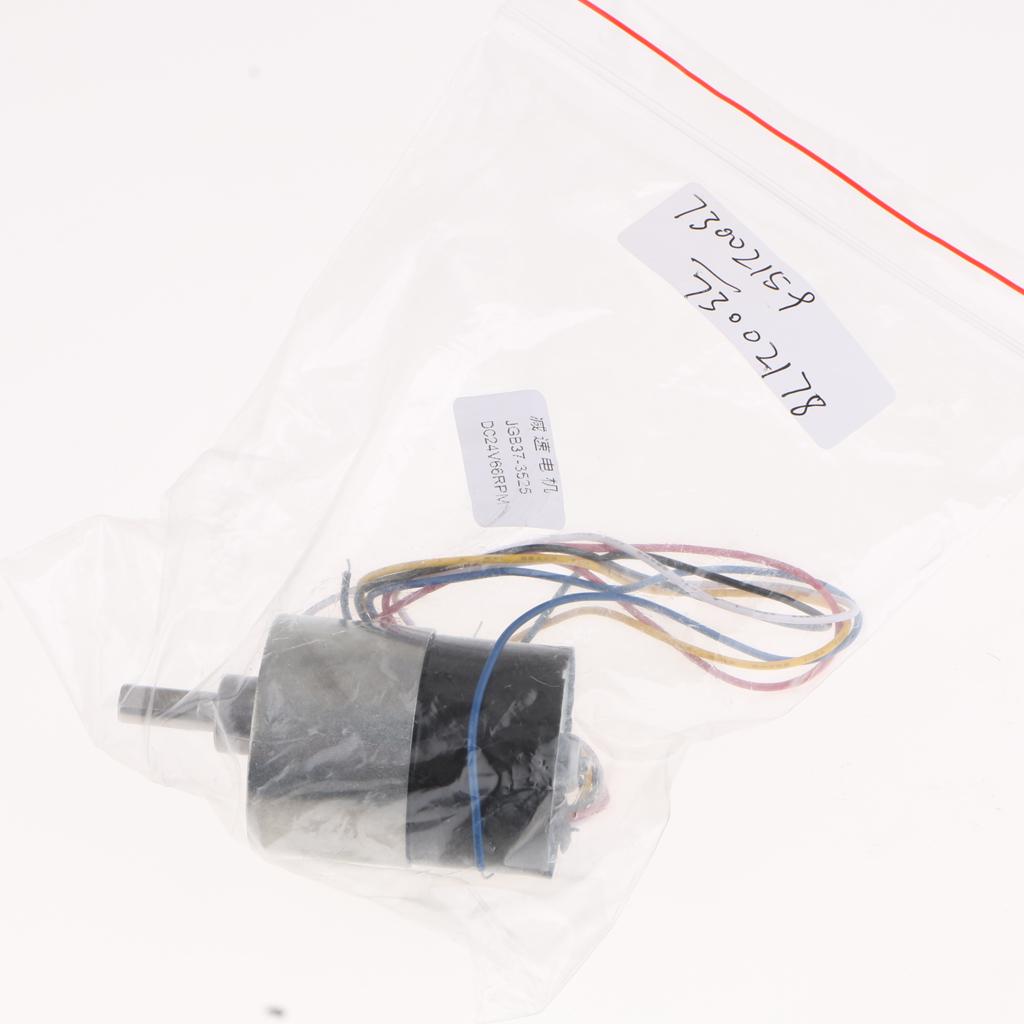 12V DC Mini Brushless Gear Motor Speed Reduction Gearbox 66rpm