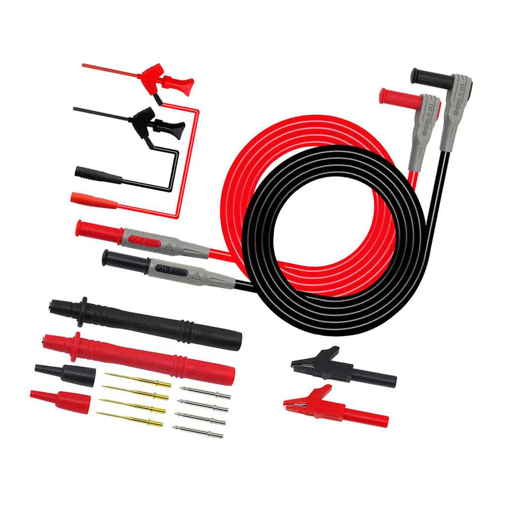 Digital Multimeter Test Lead Kits Test Probes Alligator Clips Probe Tips