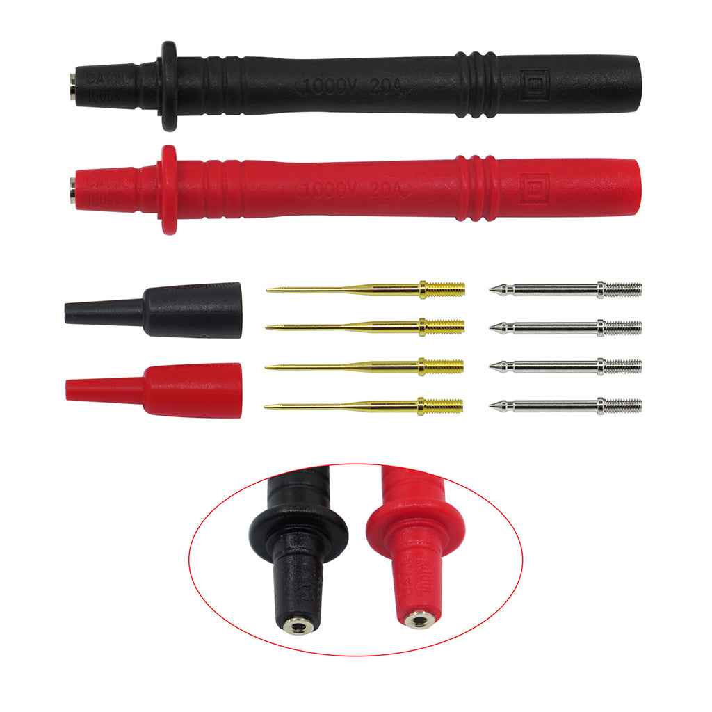 Digital Multimeter Test Lead Kits Test Probes Alligator Clips Probe Tips