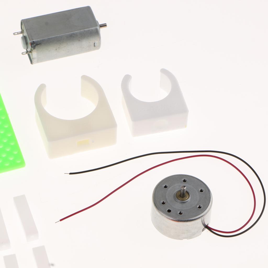 DIY Technology Science Kits Electric Motor Kit Smart Car Assembly Model Toy