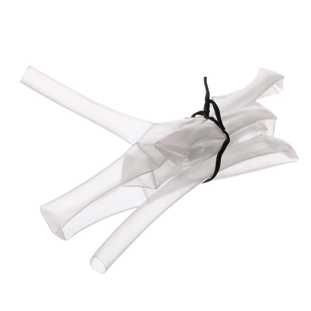 Clear Transparent Heat Shrink Tube Wrap Cable Wire Sleeve 6mm x 1m
