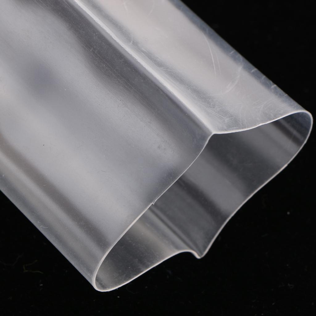 Clear Transparent Heat Shrink Tube Wrap Cable Wire Sleeve 50mm x 0.2m
