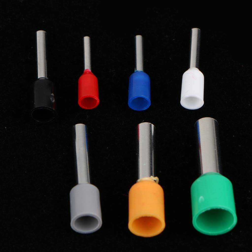 600Pcs/Pack Insulated Terminal Crimp Kit Wire Ferrules Insulated Connectors