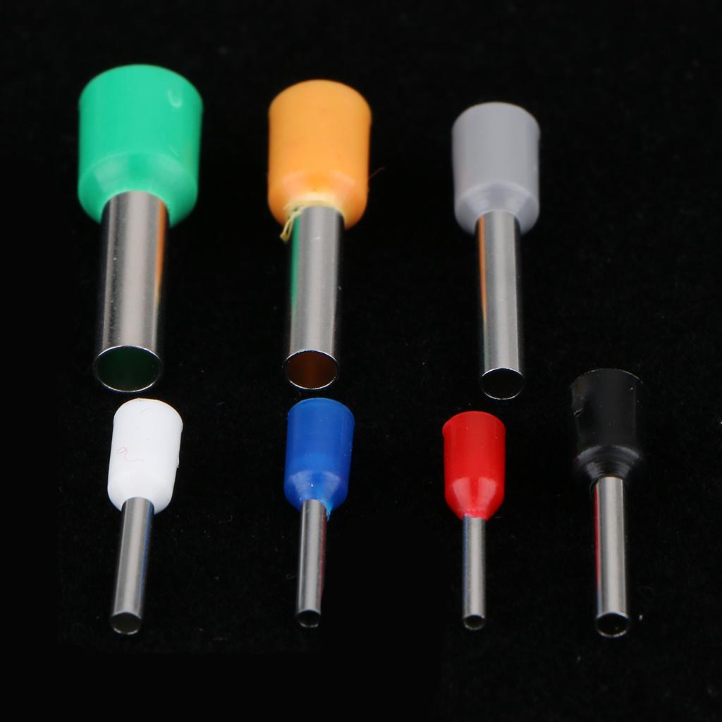 600Pcs/Pack Insulated Terminal Crimp Kit Wire Ferrules Insulated Connectors