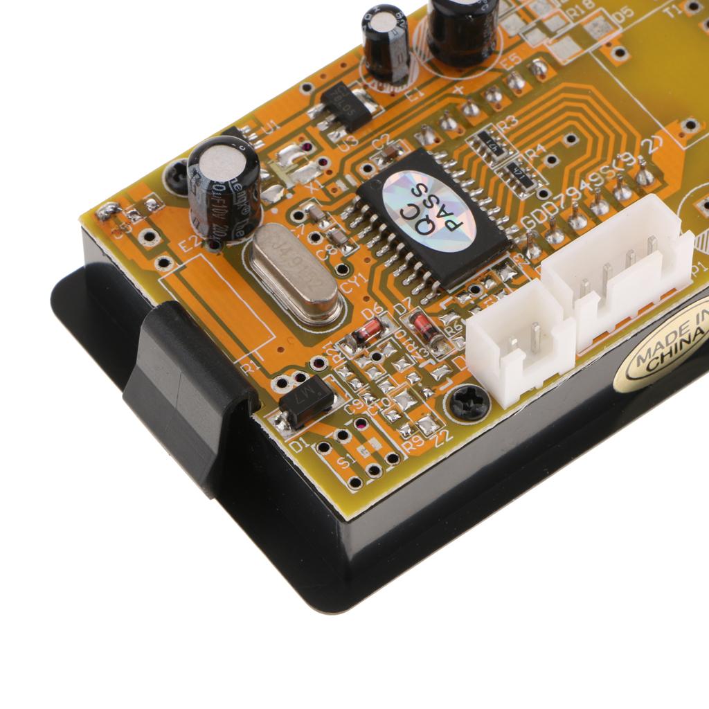 Red LED Digital Timer Totalizer Hour Chronometer Panel GDD7949SC-P12V