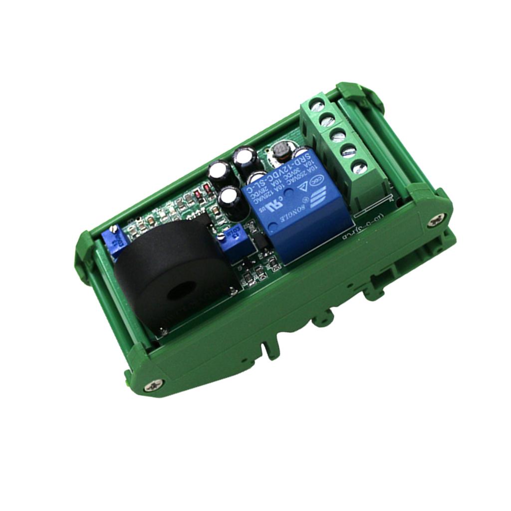 AC Current Detection Module 0-20A Range Linear Adjustable Switching Output
