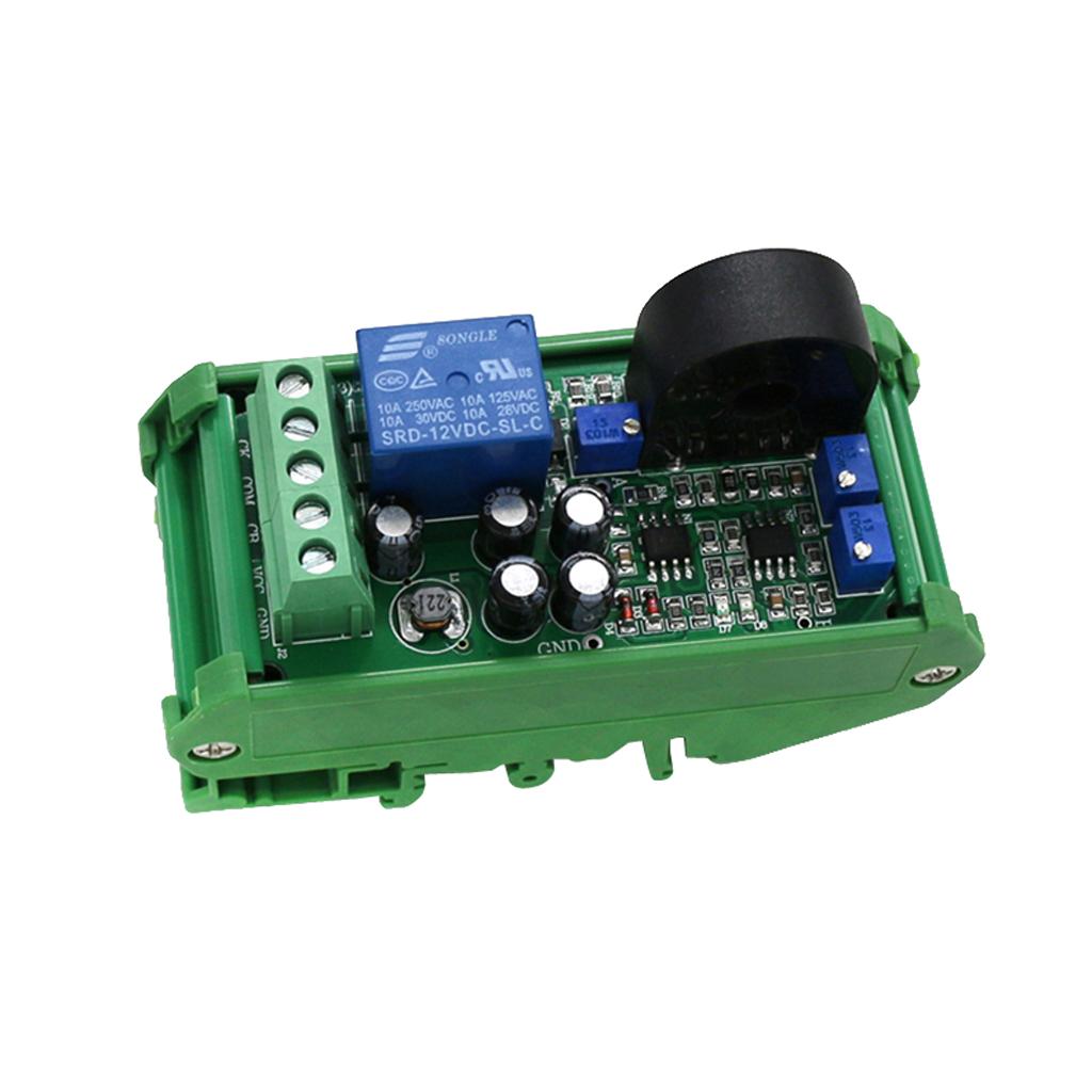 AC Current Detection Module 0-20A Range Linear Adjustable Switching Output