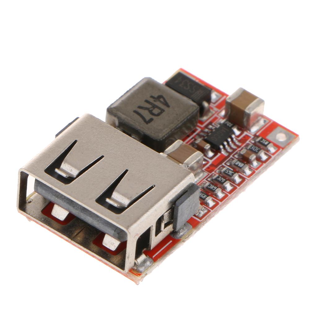 6-24V 12V 24V to 5V 3A DC-DC Step-down Module Car USB Phone Charger