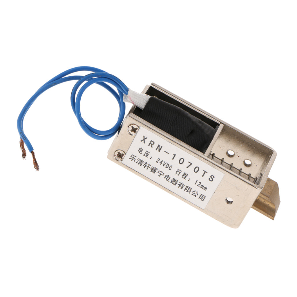 DC With Push Pull Solenoid Bolt Locks Automatically 1070TS 24V