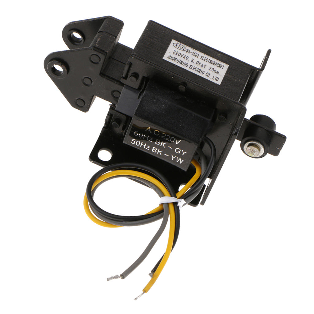 SA-3502 AC Tractive Solenoid Type Electromagnet 220VAC Tubular Solenoid