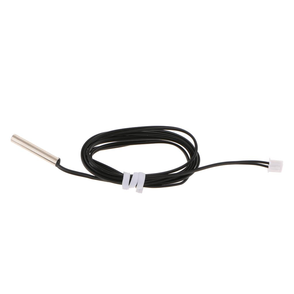 NTC Thermistor 10K Length 1m 1% Temperature Sensor Waterproof Probe 5x30mm