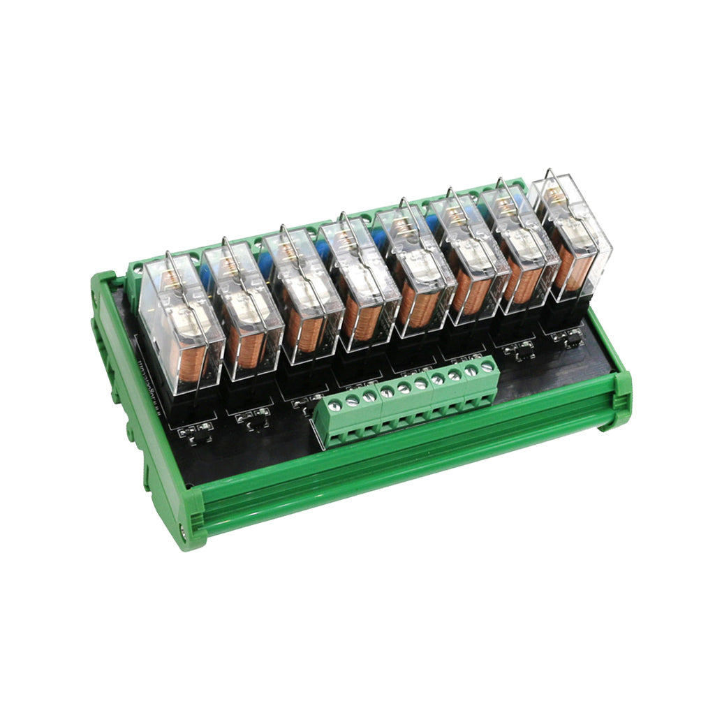 8 Channel 10A Relay Module Board Controller Driver Board PNP DC12V with Base