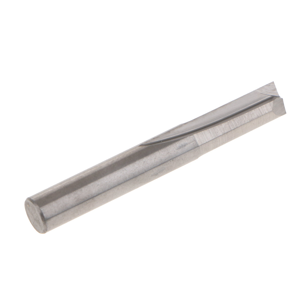 6mm Shank Double Flutes CNC Router Bits Straight Engraving Cutters 17mm