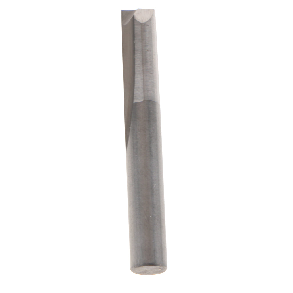 6mm Shank Double Flutes CNC Router Bits Straight Engraving Cutters 17mm