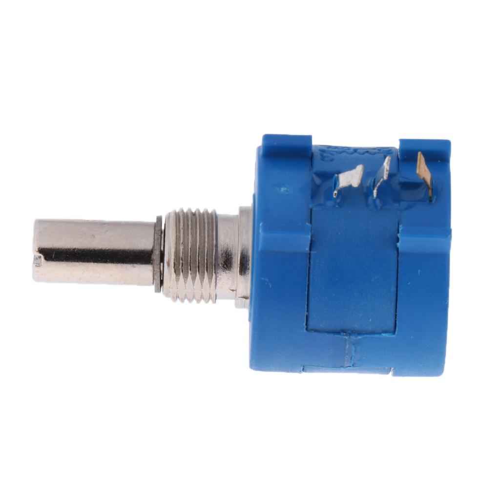 3590S-2 10K 10 Turns Wirewound Potentiometer Adjustable Resistor 2W 5%