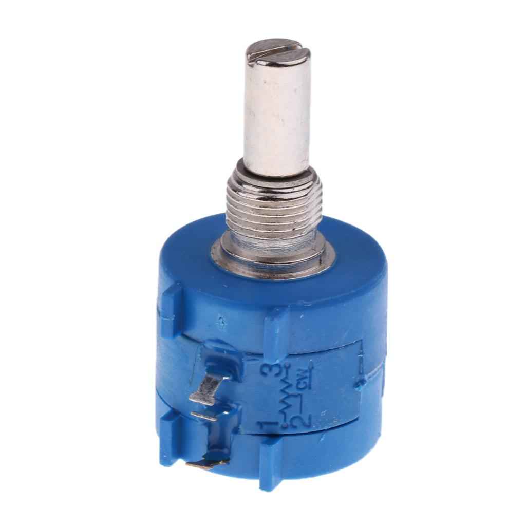 3590S-2 10K 10 Turns Wirewound Potentiometer Adjustable Resistor 2W 5%