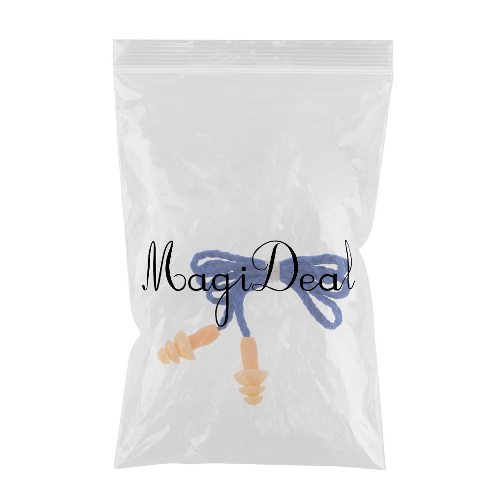 Corded Noise Reduction Ear Plugs Hearing Protector Protection Earplugs