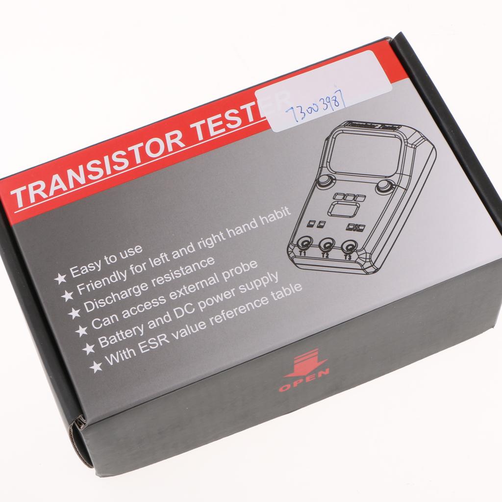 ESR02 PRO Digital Transistor SMD Components Tester Capacitance ESR Meter