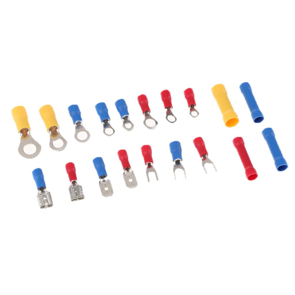 1200pcs Wire Connectors Insulated Electrical Wire Terminals Crimp Connector