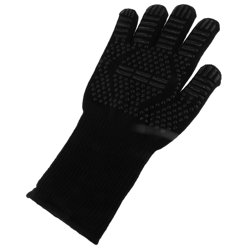 1Pcs Silicon Barbecue BBQ Cooking Glove Grilling Heats Resistant Oven Mitts