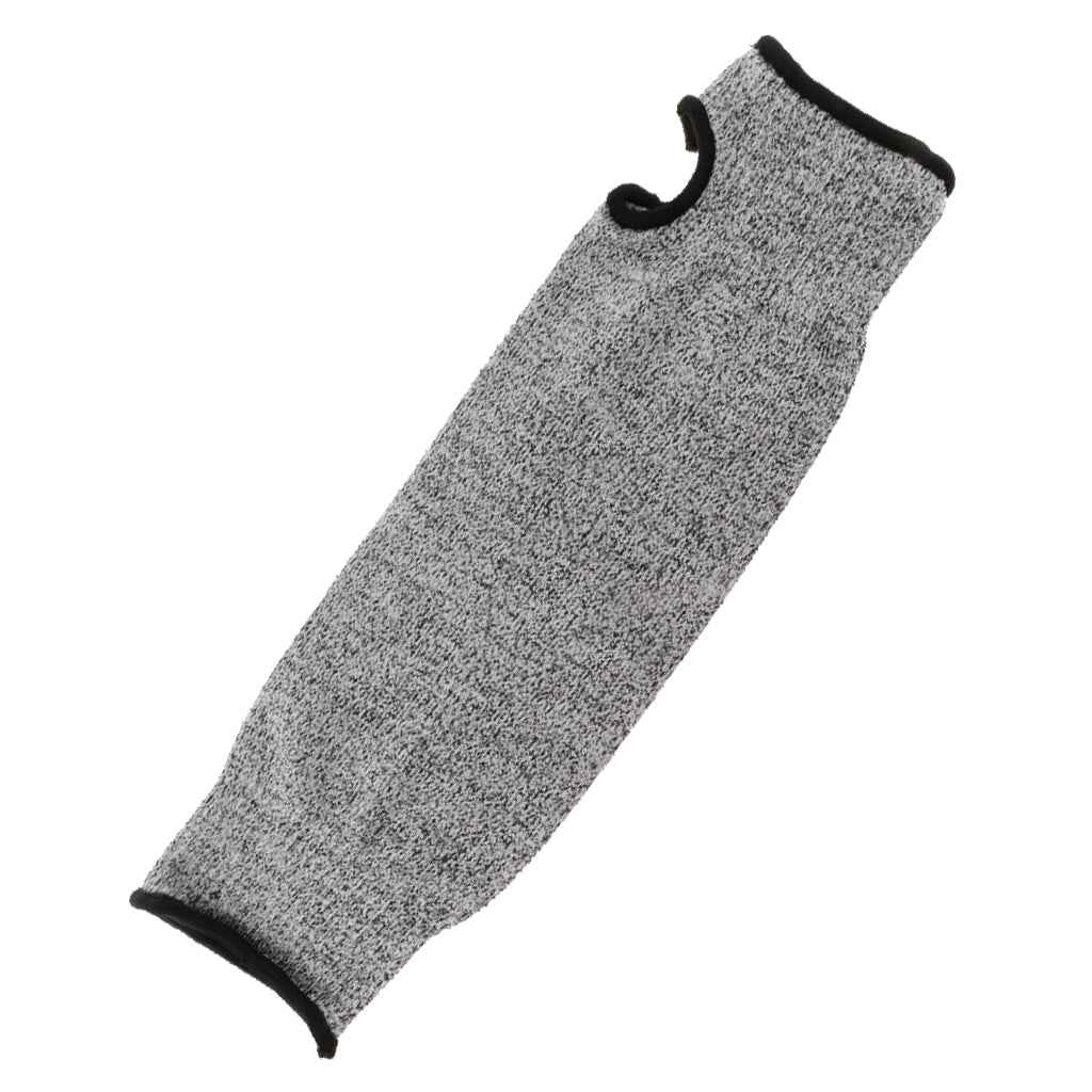 1 Piece Cut Resistant Sleeves Level 5 Protection Slash Resistant Sleeves with Thumb Slot Helps Prevent Scrapes Skin Irritations UV-Protection