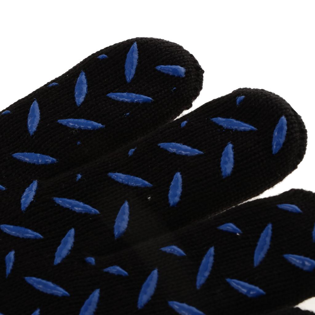 1pcs Five-Finger Silicone Insulated Gloves High Temperature Gloves 2 Sides