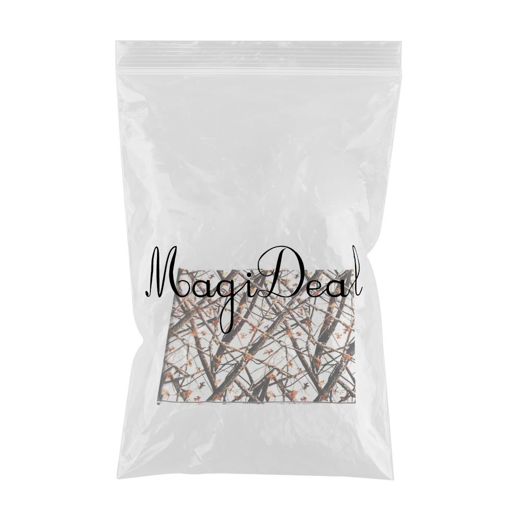 Winter Woods Brush Snow Hydrographic Water Transfer Film Hydro Dip 0.5x2m