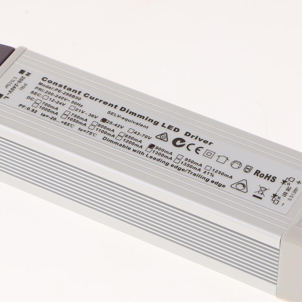 Uniform Dimmable Led Power Supply DC 25-42V 900mA for Thyristor Downlights