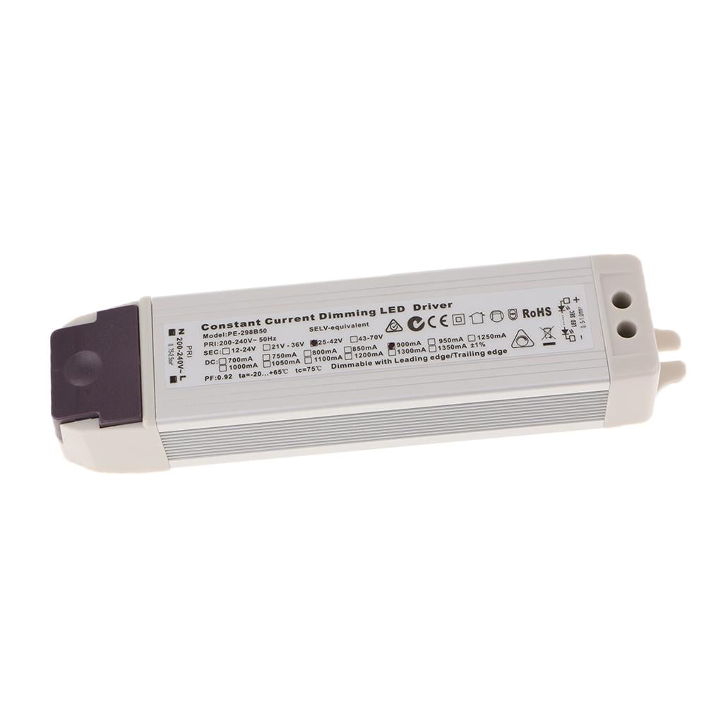 Uniform Dimmable Led Power Supply DC 25-42V 900mA for Thyristor Downlights