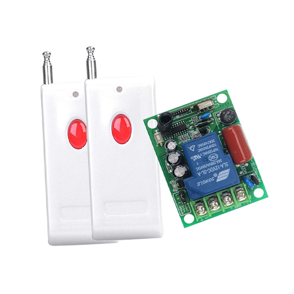 220V One Way Resistance capacity+High power wireless Switch 1000 meters single bond