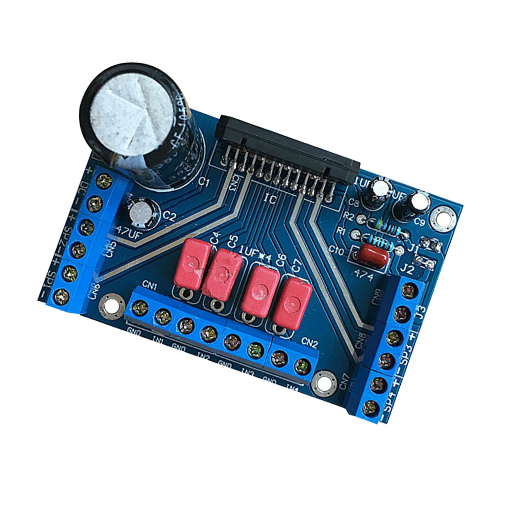 DC 12V TDA7388 Four Channel 4x41W Audio Power Amplifier Board BTL PC Car Amp