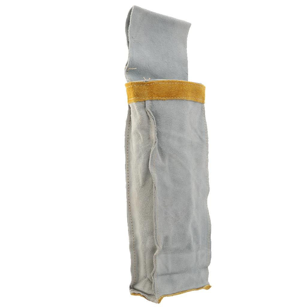 Flame Retardant Leather Welding Rod Holder / Electrode Bag-Up To Capacity