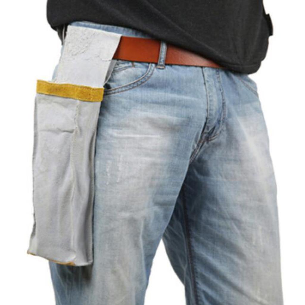 Flame Retardant Leather Welding Rod Holder / Electrode Bag-Up To Capacity