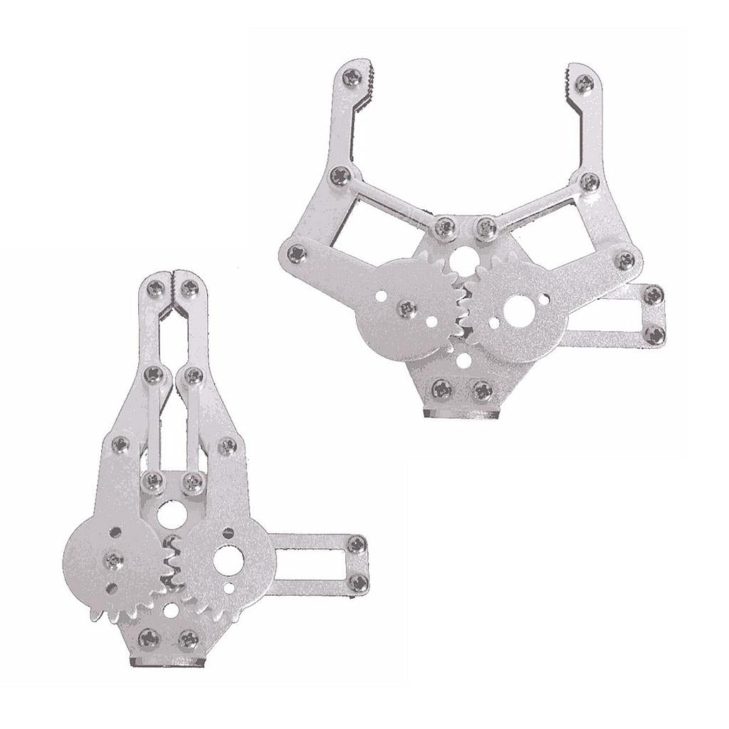 Manipulator Mechanical Arm Paw Gripper Clamp Kit For Robot Silver