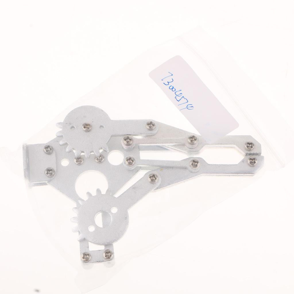 Manipulator Mechanical Arm Paw Gripper Clamp Kit For Robot Silver