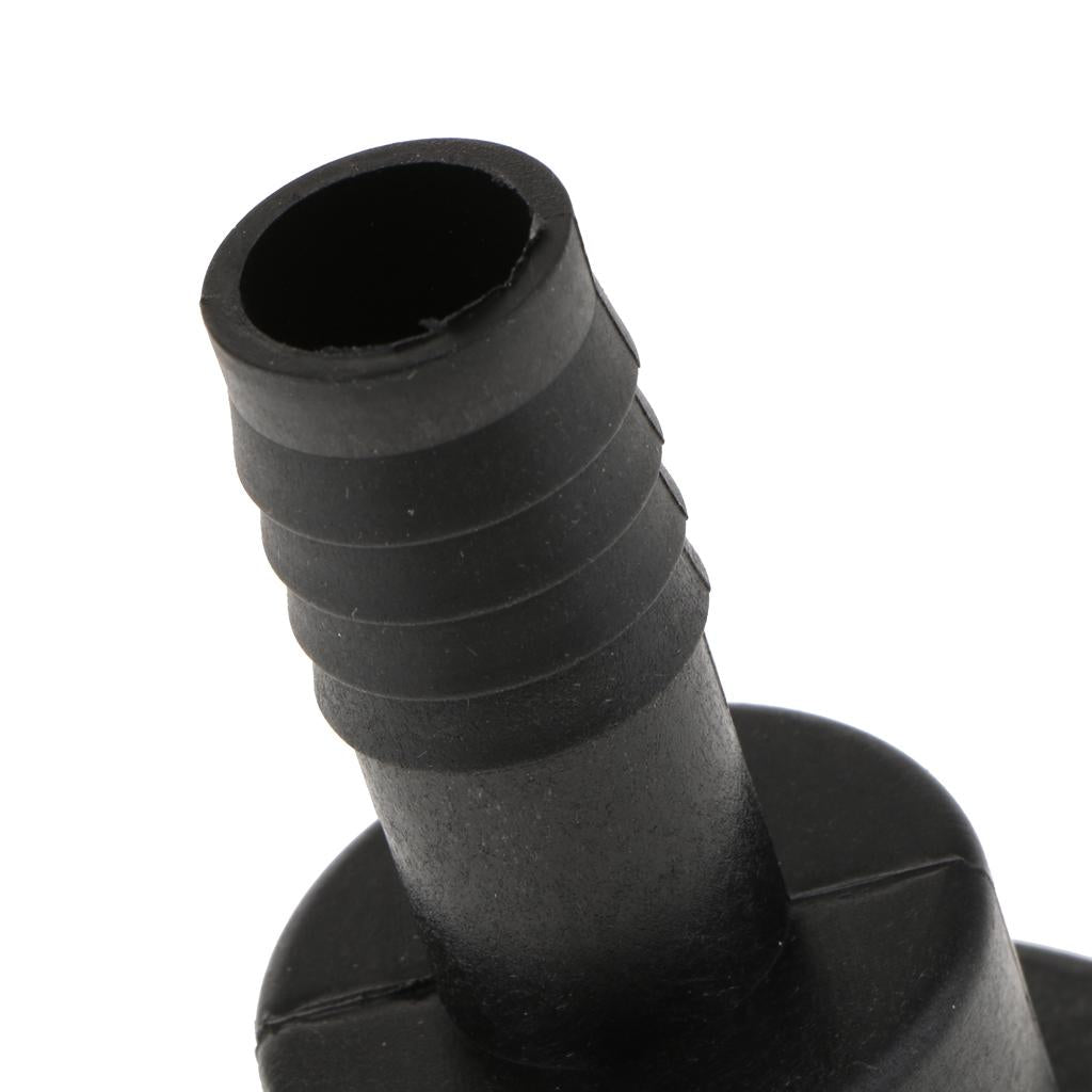 IBC Tank Adapter Water Tank Connector 2 to 3/4" Garden Hose Black"