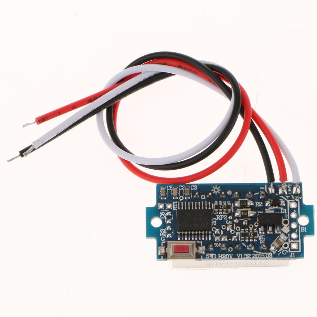 3 Wire DC3.5-30V Digital Volt Meter Car Motor 0.36'' LED Red