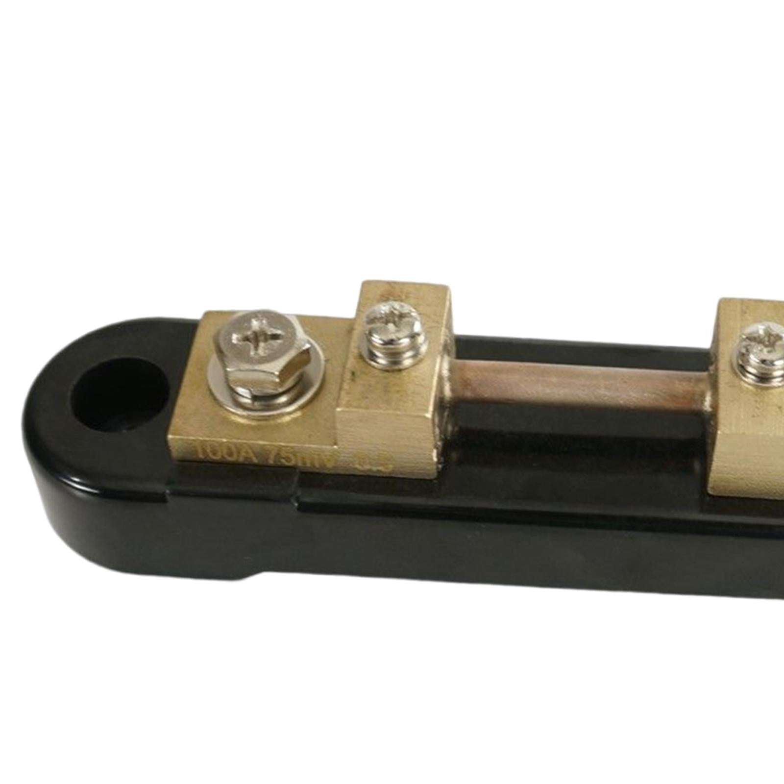 FL-2 100A/75mV Amp Meter Ammeter Shunt With Base for Current Measure Alloy