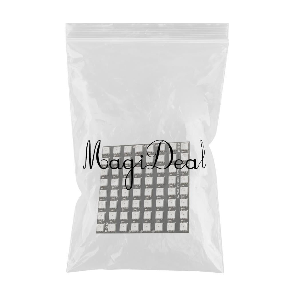64 Bit WS2812 5050 Matrices LED RGB Full Color Module Board for